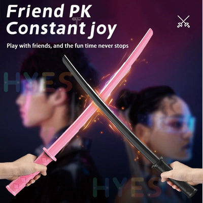 Gravity Knife Katana Outdoor Stretchable Cos Decompression Creative Retractable Katana Toy Gravity Sword Gifts for Kids Chindren - Slobuy