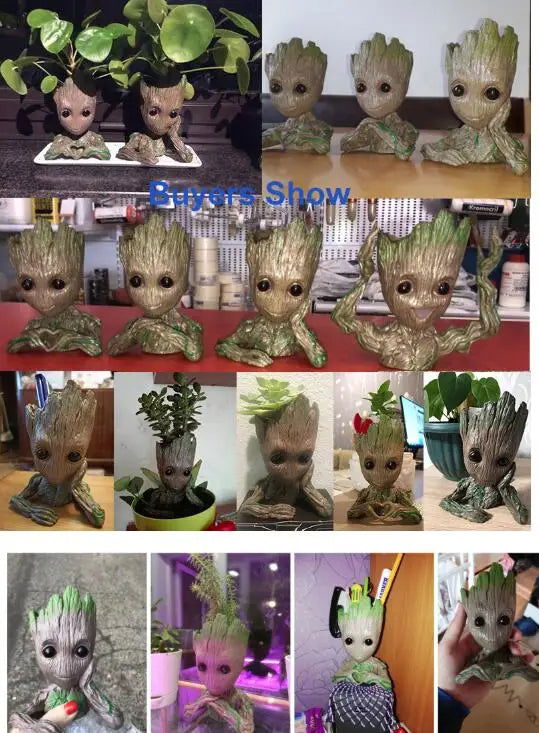 Groot Tree Flowerpot Action Figures Model Toys - Slobuy