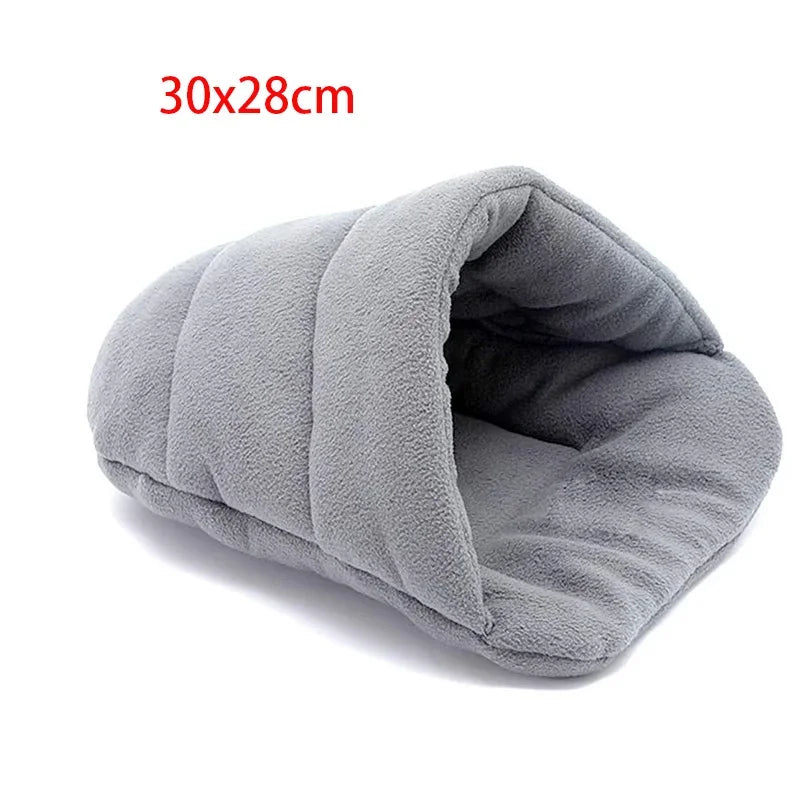 Guinea Pig Warm Bed Rabbit House Hamster Sleeping Bag Small Pet Cave Nest Soft Fleece Slippers Bed Small Pets Supplies - Slobuy