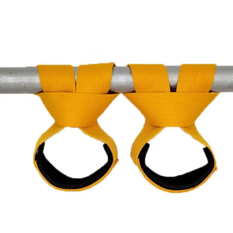 Gym Lifting Straps Barbell Deadlift Booster Belt Fitness Anti-slip Hand Wraps Wrist Straps Fitness Training Auxiliary Belt - Slobuy
