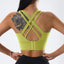 Gym Push Up Bra Women Sports Bra Back Closure High Impact Workout Sport Top Crop Fitness Wear For Yoga Gym Brassiere Sportswear - Slobuy