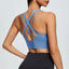 Gym Push Up Bra Women Sports Bra Back Closure High Impact Workout Sport Top Crop Fitness Wear For Yoga Gym Brassiere Sportswear - Slobuy