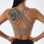 Gym Push Up Bra Women Sports Bra Back Closure High Impact Workout Sport Top Crop Fitness Wear For Yoga Gym Brassiere Sportswear - Slobuy