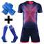 Soccer shirts and shorts set for Men kids football uniforms Custom Boys and girls Soccer Clothes Sets with socks and shin guard