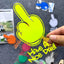HAVe A Nice DAY ! Middle Finger Refletor Moto Stickers Motorcycle Accessories Decals for Honda PCX125 Yamaha R1 Kawasaki z900 - Slobuy