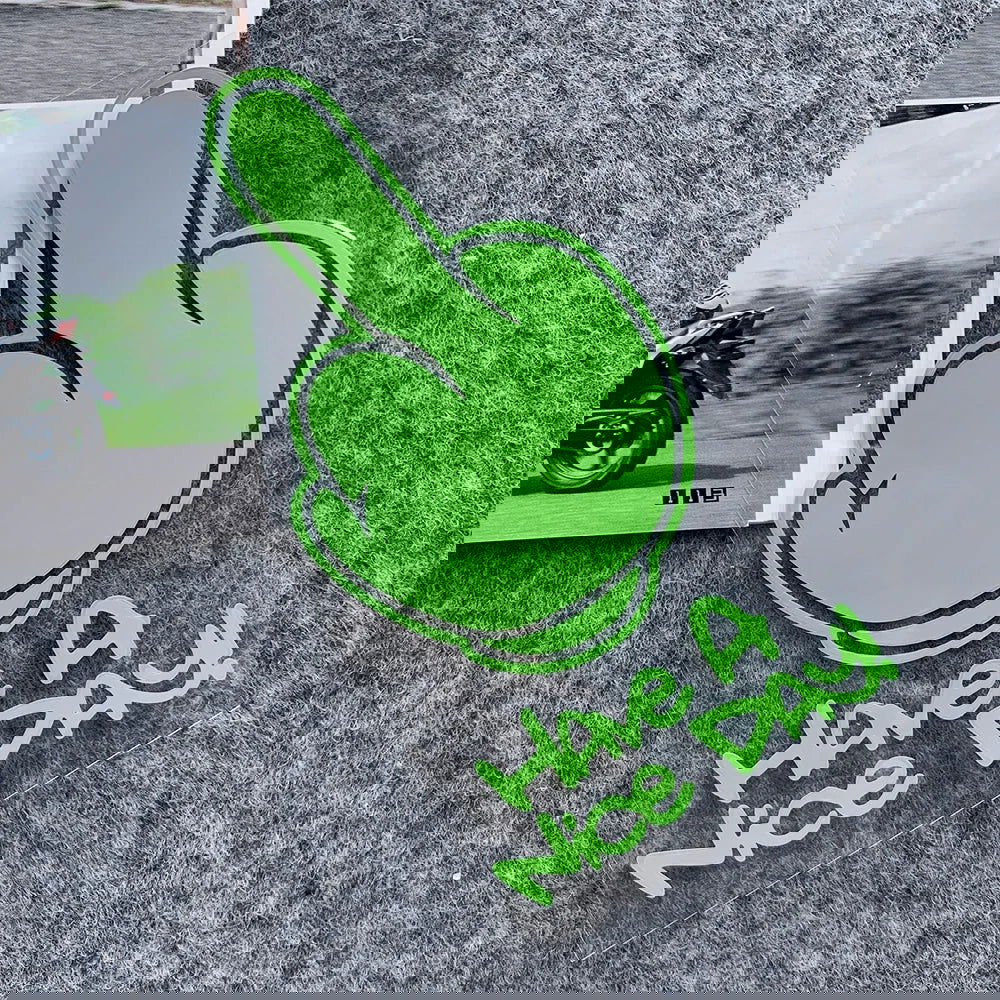 HAVe A Nice DAY ! Middle Finger Refletor Moto Stickers Motorcycle Accessories Decals for Honda PCX125 Yamaha R1 Kawasaki z900 - Slobuy