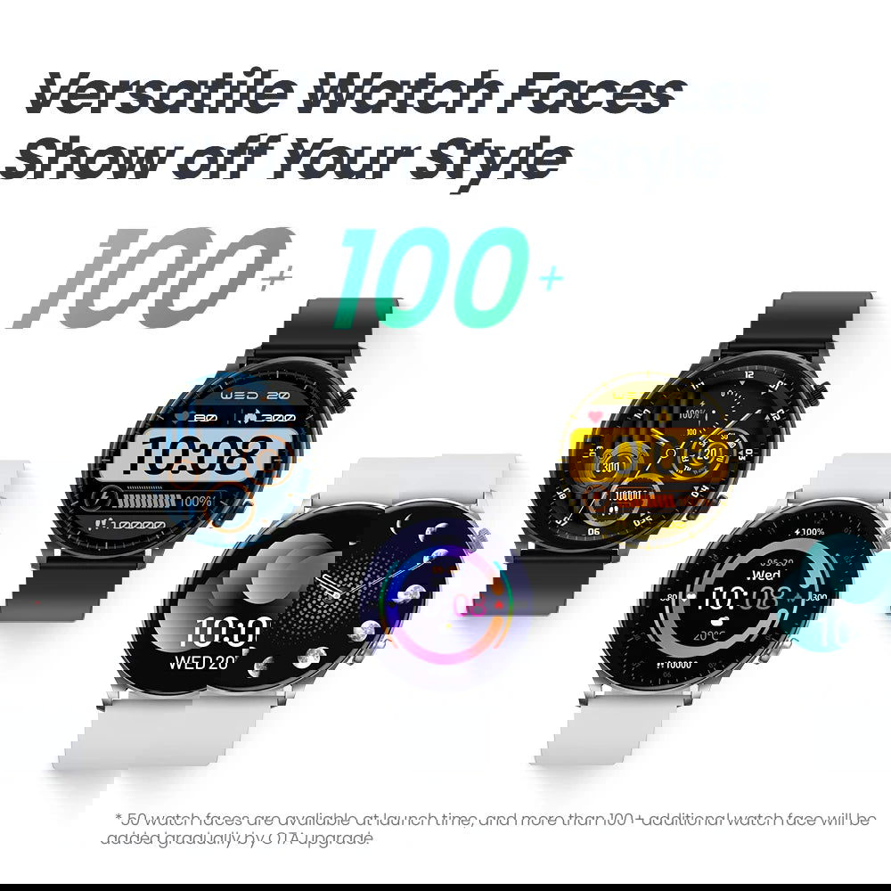 HAYLOU Solar Plus RT3 Smart Watch Bluetooth Phone Call 1.43"AMOLED Display Smartwatch Health Monitor IP68 Waterproof Sport Watch - Slobuy
