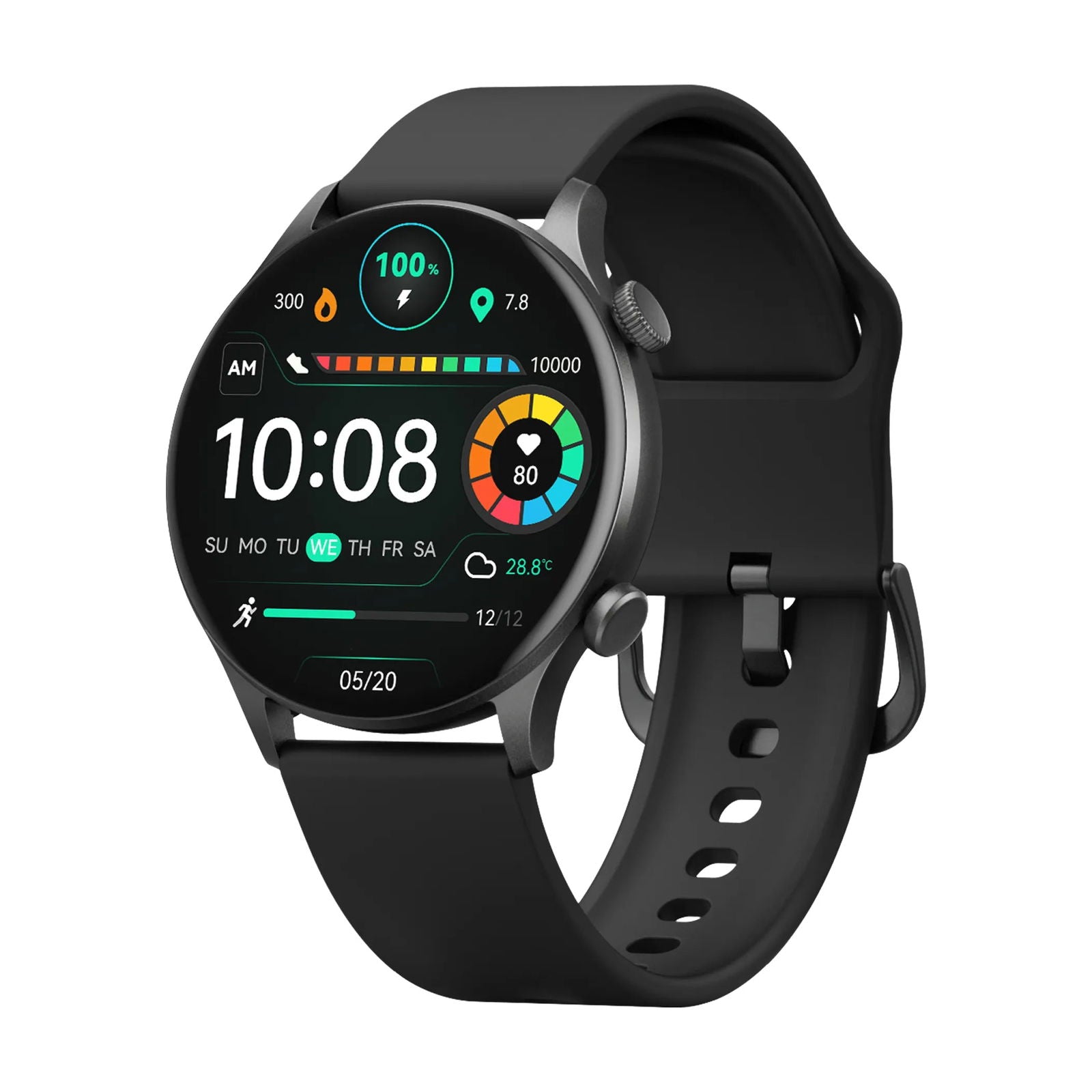 HAYLOU Solar Plus RT3 Smart Watch Bluetooth Phone Call 1.43"AMOLED Display Smartwatch Health Monitor IP68 Waterproof Sport Watch - Slobuy