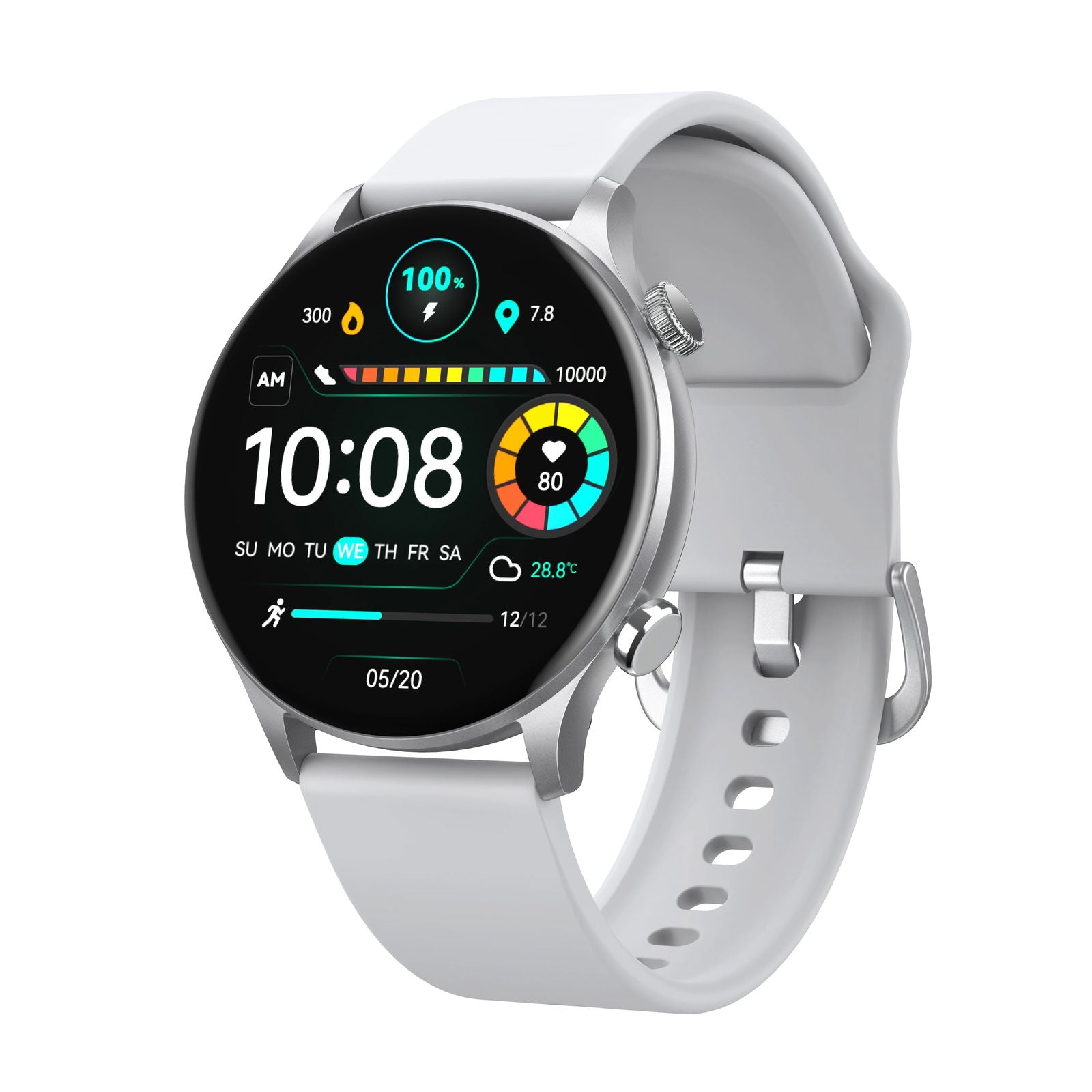 HAYLOU Solar Plus RT3 Smart Watch Bluetooth Phone Call 1.43"AMOLED Display Smartwatch Health Monitor IP68 Waterproof Sport Watch - Slobuy