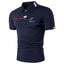 HDDHDHH Brand Printing Polo Shirt Casual Solid Color T-shirt Men's Breathable Golf Tee - Slobuy