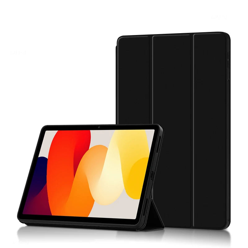 HUWEI For Xiaomi Redmi Pad SE Case 11 inch 2023 Tri-Folding Flip Stand Cover For Redmi Red Mi Pad SE Tablet Auto Sleep Cover - Slobuy