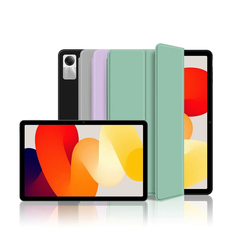 HUWEI For Xiaomi Redmi Pad SE Case 11 inch 2023 Tri-Folding Flip Stand Cover For Redmi Red Mi Pad SE Tablet Auto Sleep Cover - Slobuy