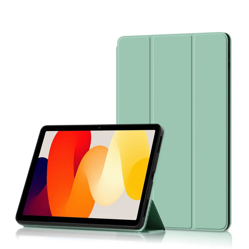 HUWEI For Xiaomi Redmi Pad SE Case 11 inch 2023 Tri-Folding Flip Stand Cover For Redmi Red Mi Pad SE Tablet Auto Sleep Cover - Slobuy