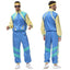Halloween Costumes 70s Retro Disco Couple Sportswear Cos  Party Stage Performance Costumes - Slobuy
