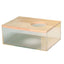 Hamster Bathroom House Clear Hamster Sand Box Bathtub Bathroom Toilet Small Pet Bath Container Transparent Supplies - Slobuy