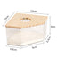 Hamster Bathroom House Clear Hamster Sand Box Bathtub Bathroom Toilet Small Pet Bath Container Transparent Supplies - Slobuy