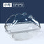Hamster Bathroom House Sandbox Full Transparent Urine Sand Basin Golden Bear Supplies Sand Bath Container Small Pet Bathroom - Slobuy