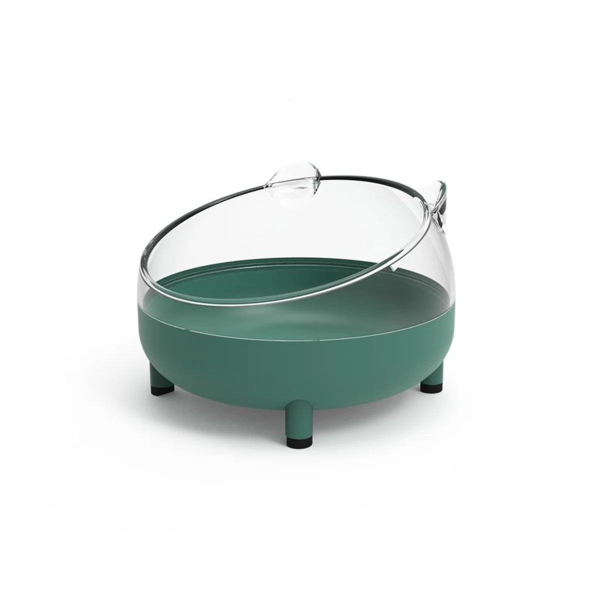 Hamster Bathroom House Sandbox Full Transparent Urine Sand Basin Golden Bear Supplies Sand Bath Container Small Pet Bathroom - Slobuy