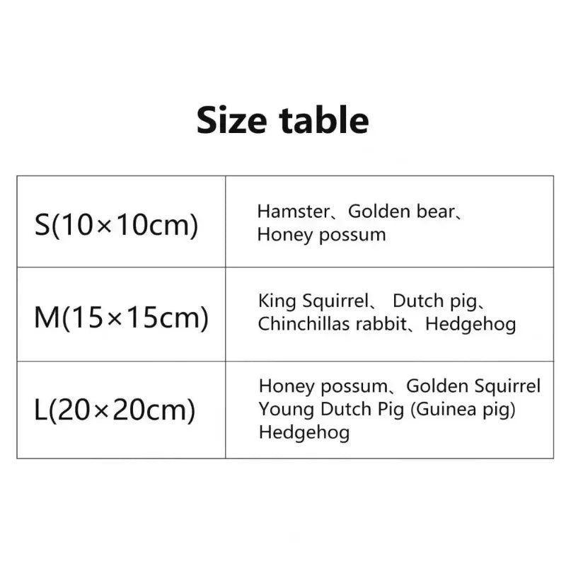 Hamster Cage Rodents Hammock Rabbit Bed House Supplies Guinea Pigs Ferret Velvet Nest Sleeping Warm Bed Small Pet Items - Slobuy