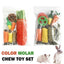 Hamster Guinea Chinchillas Tooth Cleaning Toy Small Animal Chew Toys Bundle For Bunny Molar Grinding Toys Rabbit Accessories - Slobuy