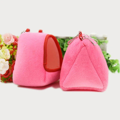 Hamster Hanging House Hammock Cotton Cage Sleeping Nest Pet Bed Rat Hamster Toys Cage Swing Small Pet Hamster Accessories - Slobuy
