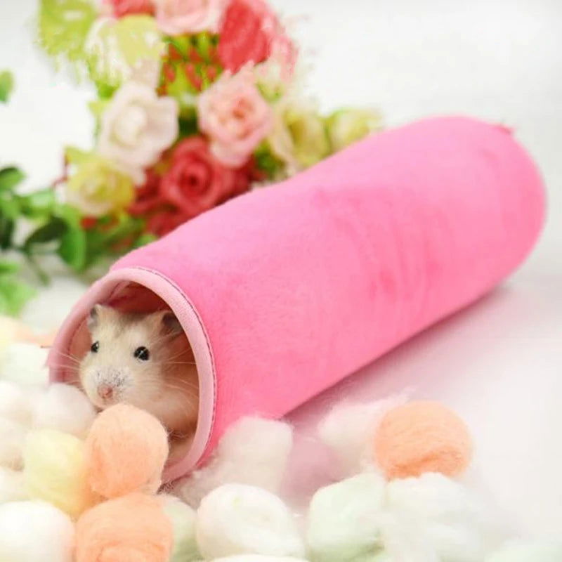 Hamster Hanging House Hammock Cotton Cage Sleeping Nest Pet Bed Rat Hamster Toys Cage Swing Small Pet Hamster Accessories - Slobuy
