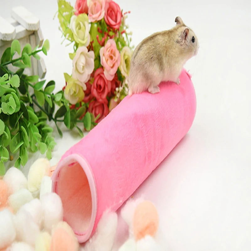 Hamster Hanging House Hammock Cotton Cage Sleeping Nest Pet Bed Rat Hamster Toys Cage Swing Small Pet Hamster Accessories - Slobuy