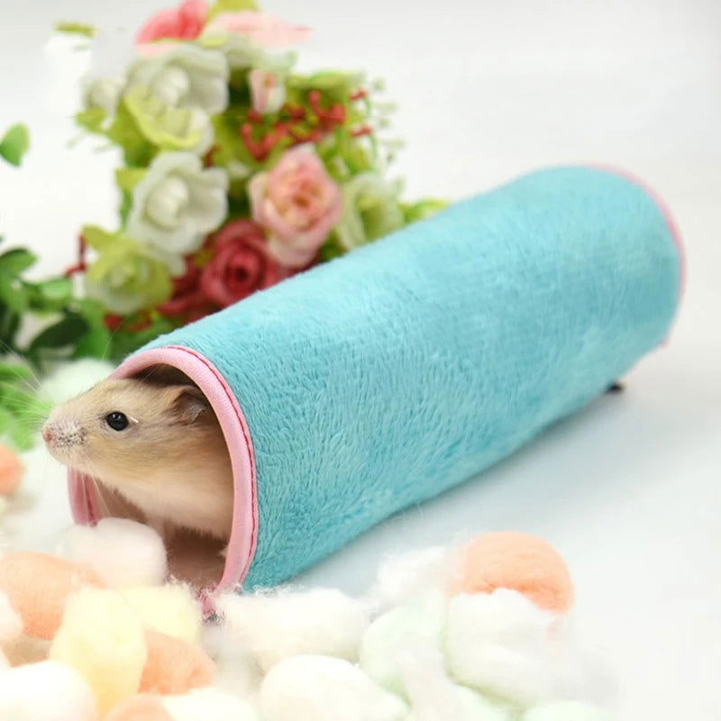 Hamster Hanging House Hammock Cotton Cage Sleeping Nest Pet Bed Rat Hamster Toys Cage Swing Small Pet Hamster Accessories - Slobuy