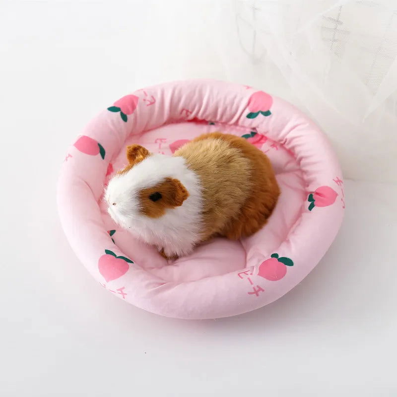 Hamster Nest Mat Small Pet Litter Mat Small Animal Bed Cushion Mat For Squirrel Hedgehog Rabbit Warm Soft Guinea Pig Bed House - Slobuy