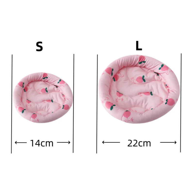 Hamster Nest Mat Small Pet Litter Mat Small Animal Bed Cushion Mat For Squirrel Hedgehog Rabbit Warm Soft Guinea Pig Bed House - Slobuy