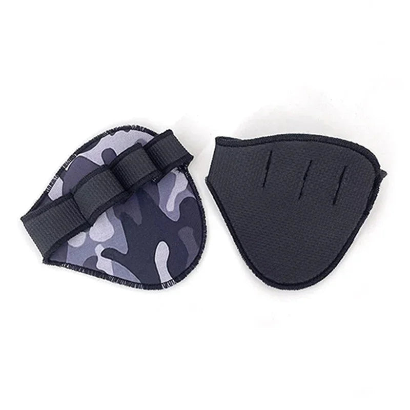 Hand Palm Protector Gym Fitness Gloves Half Finger Lifting Palm Dumbbell Grips Pads Weightlifting Training Glove Gym Workout - Slobuy