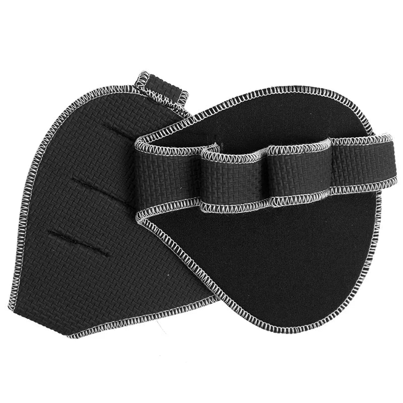 Hand Palm Protector Gym Fitness Gloves Half Finger Lifting Palm Dumbbell Grips Pads Weightlifting Training Glove Gym Workout - Slobuy