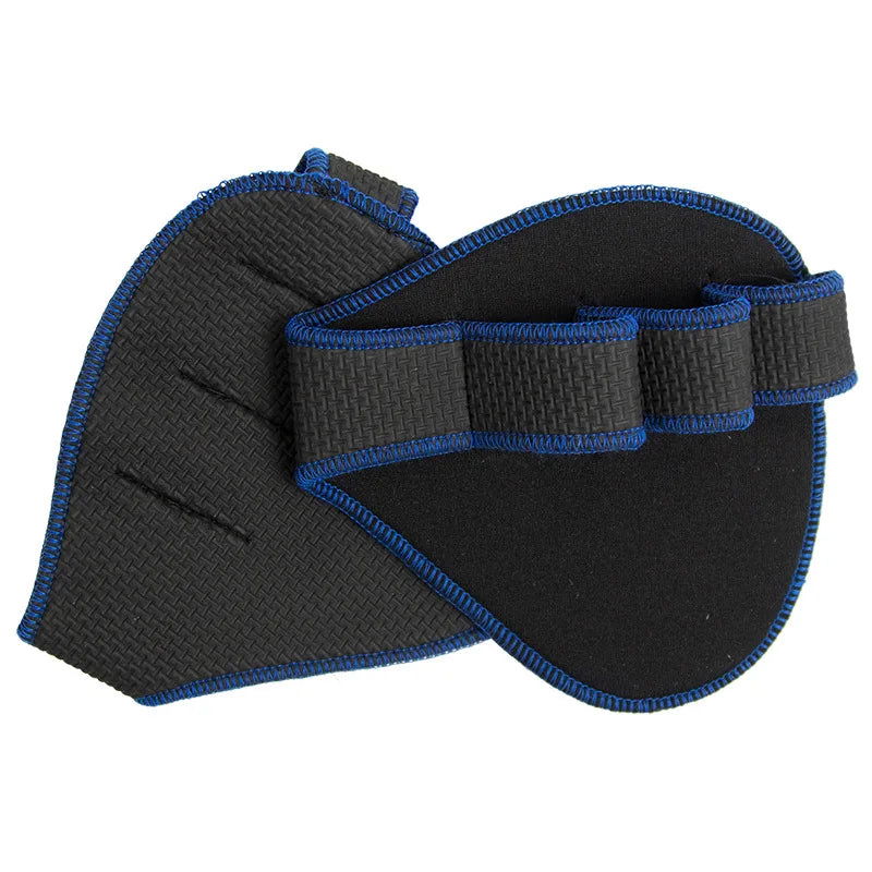Hand Palm Protector Gym Fitness Gloves Half Finger Lifting Palm Dumbbell Grips Pads Weightlifting Training Glove Gym Workout - Slobuy