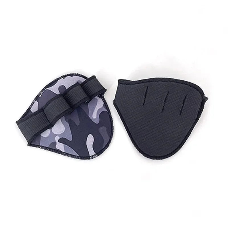 Hand Palm Protector Gym Fitness Gloves Half Finger Lifting Palm Dumbbell Grips Pads Weightlifting Training Glove Gym Workout - Slobuy