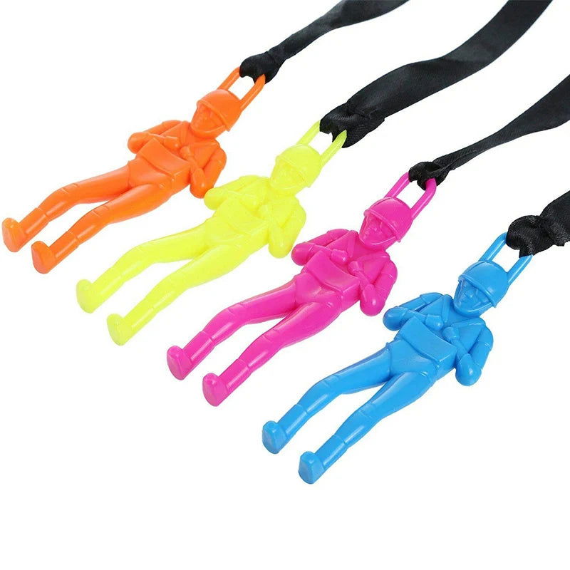 Hand Throwing Mini Soldier Camouflag Parachute for Kids Outdoor Toys Game Educational Flying Sport for Children - Slobuy
