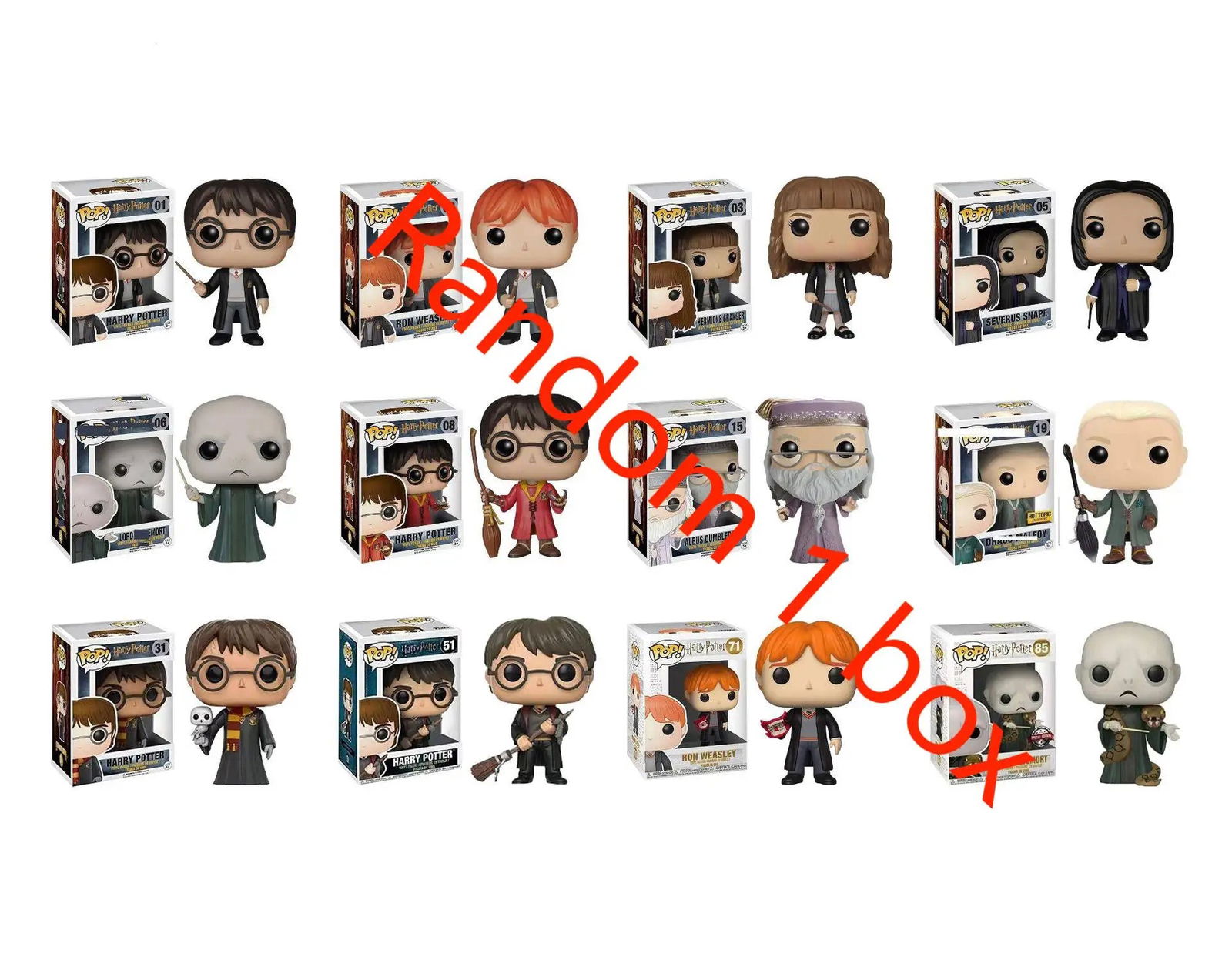 Harry Potter Funko POP Action Figures - Bring Magic into Your Room with this Posable Collectible Toy - Slobuy