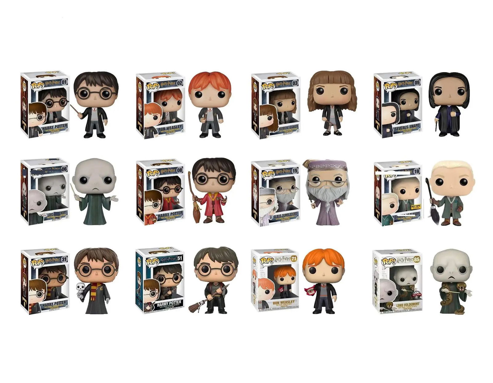 Harry Potter Funko POP Action Figures - Bring Magic into Your Room with this Posable Collectible Toy - Slobuy