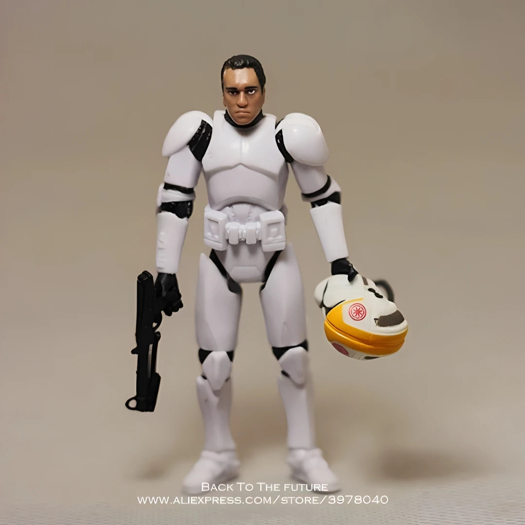 Hasbro Star Wars Movie Darth Vader Dark Trooper 10cm Anime Action Figure Collection Mini Doll Toys Model For Children Gift - Slobuy