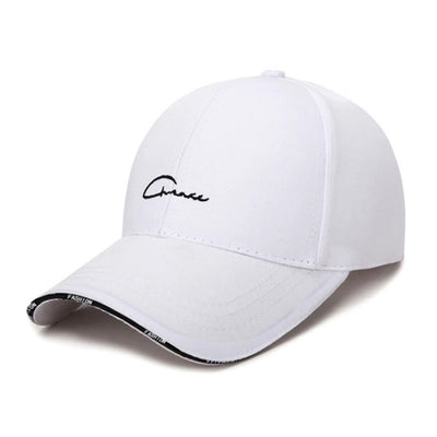 Hat Men and Women Golf Cap Spring and Summer Baseball  Hipster Wild  Black and White Leisure Travel Sun Protection Cap - Slobuy