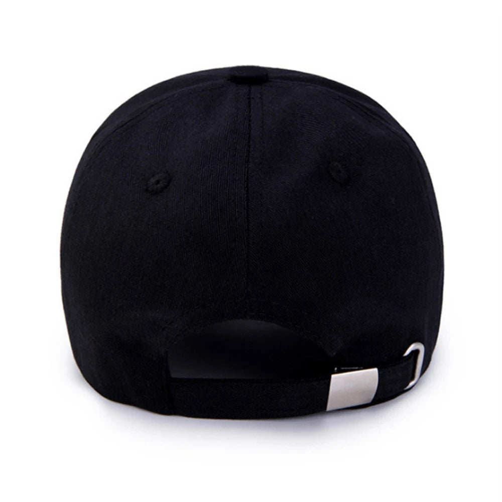 Hat Men and Women Golf Cap Spring and Summer Baseball  Hipster Wild  Black and White Leisure Travel Sun Protection Cap - Slobuy