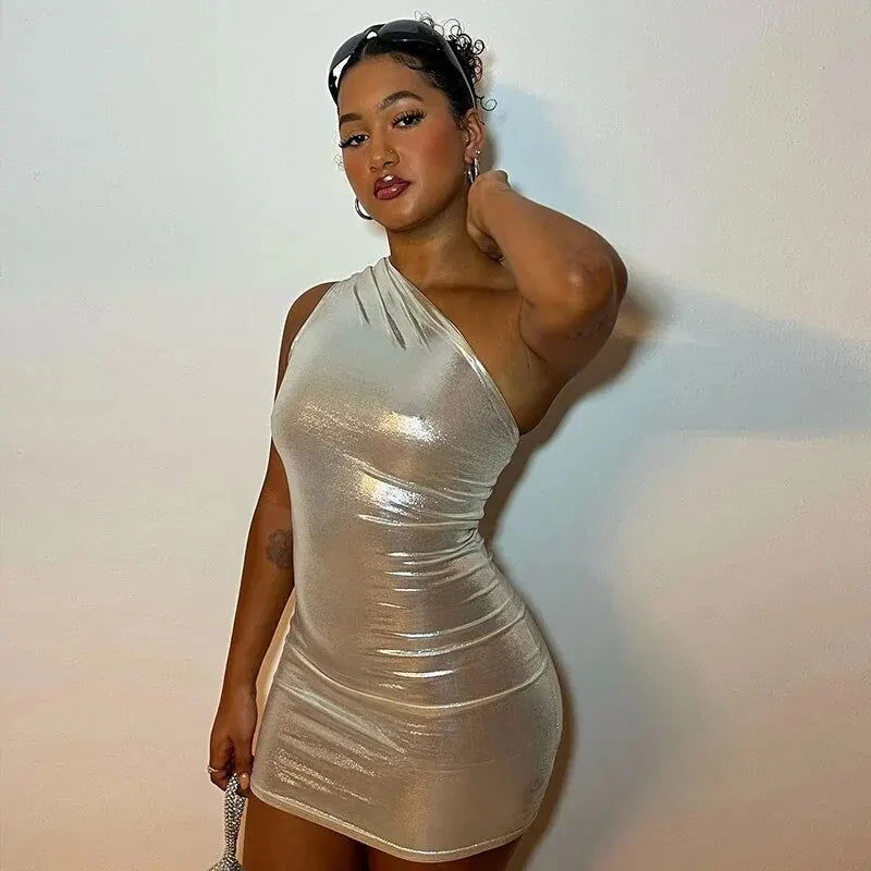 Hawthaw Women Sexy Party Club Streetwear Birthday Bodycon Mini Dress 2024 Summer Fall Clothing Wholesale Items For Business - Slobuy