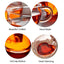 Heart Love Shaped Glass Mug Couple Cups Double Glass Cup Heat-Resisting Wine Glasses Tea Mugs Milk Espresso Coffee Cup Drinkware - Slobuy