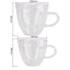 Heart Love Shaped Glass Mug Couple Cups Double Glass Cup Heat-Resisting Wine Glasses Tea Mugs Milk Espresso Coffee Cup Drinkware - Slobuy