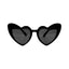 Heart Shaped Sunglasses for Women Retro Cat Eye Sunglasses Wedding Engagement Decoration Shopping Traveling Party Accessories - Slobuy