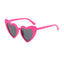 Heart Shaped Sunglasses for Women Retro Cat Eye Sunglasses Wedding Engagement Decoration Shopping Traveling Party Accessories - Slobuy