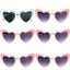 Heart Shaped Sunglasses for Women Retro Cat Eye Sunglasses Wedding Engagement Decoration Shopping Traveling Party Accessories - Slobuy
