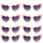 Heart Shaped Sunglasses for Women Retro Cat Eye Sunglasses Wedding Engagement Decoration Shopping Traveling Party Accessories - Slobuy