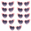Heart Shaped Sunglasses for Women Retro Cat Eye Sunglasses Wedding Engagement Decoration Shopping Traveling Party Accessories - Slobuy