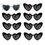 Heart Shaped Sunglasses for Women Retro Cat Eye Sunglasses Wedding Engagement Decoration Shopping Traveling Party Accessories - Slobuy