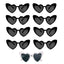 Heart Shaped Sunglasses for Women Retro Cat Eye Sunglasses Wedding Engagement Decoration Shopping Traveling Party Accessories - Slobuy